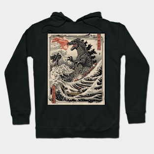 Japan Attack Great Wave Ukiyo-e Hoodie